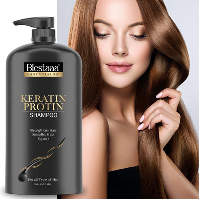 blestaaa essentialss Hairfall Controal Keratin fillers Shampoo For Women(1 L)