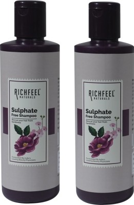RICHFEEL Mild Sulphate Free Shampoo with Tea Tree Oil|220 ml (Pack of 2)(440 ml)