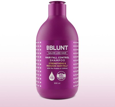 BBlunt Hair Fall Control Shampoo for Stronger with Pea Protein & Caffeine(300 ml)