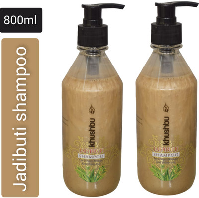 KHUSHBU'S Jadibuti SHAMPOO. 400ml pack of 2(800 ml)