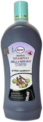 Ayur HERBAL AMLA & SHIKAKAI SHAMPOO 1000ML(1 ml)