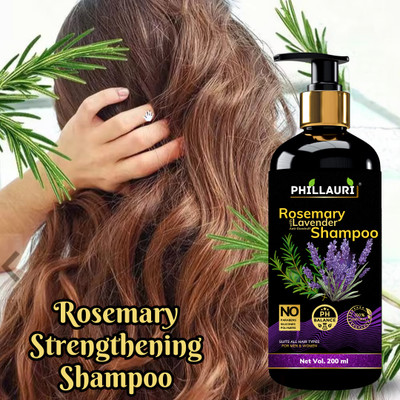 Phillauri Hair Loss Control& Dandruff Control Rosemary Shampoo For Shiney And Netural Hair(200 ml)