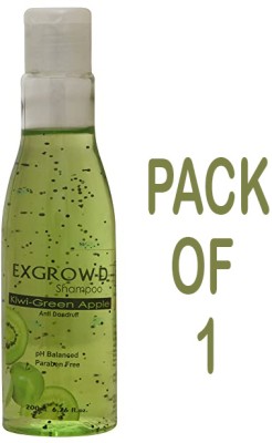 ExGrow KIWI SHAMPOO FOR HAIR CARE PACK OF 1(200 ml)