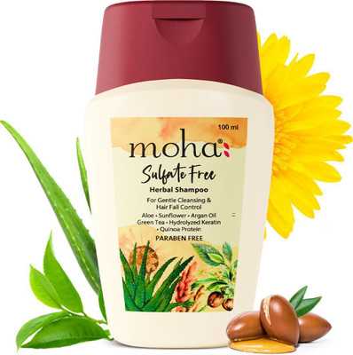 Moha Herbal Sulfate Free Shampoo (Pack of 2)(200 ml)