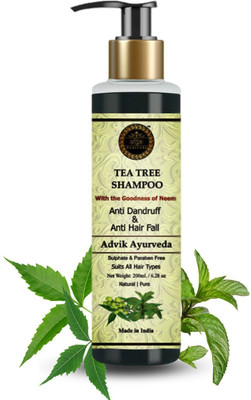 Advik Ayurveda Tea Tree Anti-Dandruff Shampoo for Men & Women(200 ml)
