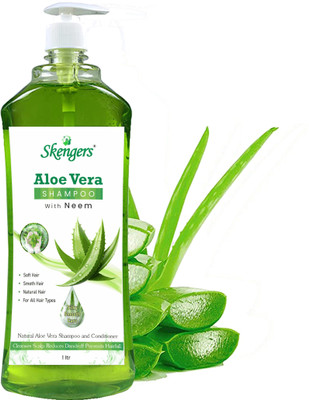 skengers Advanced Aloevera Shampoo For better Healthy Soft & Shiner Hair Daily Usages(1000 ml)