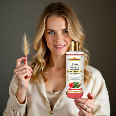 Utkrisht Khadi Hibiscus Fenugreek Shampoo for Frizz Control and Hair Care(200 ml)
