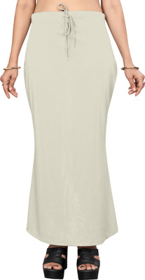 NEXSUS APPARELS OFF WHITE Lycra Blend Petticoat(3XL)
