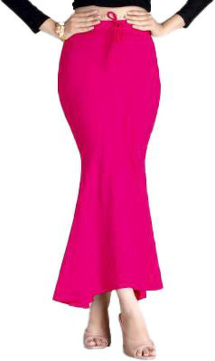 Ozberk Creation AMZX.._Pink _M_sareeAMZX.. shapewear petticoat Lycra Blend Petticoat(M)