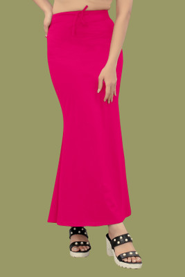 house of common F1_Fish_Pink_XL_Saree Shapewear shapewear petticoat For women Lycra Blend Petticoat(XL)