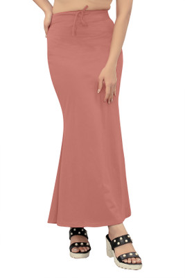 Ozberk Creation ANJ.__Fish_peach_XXL_Saree Shapewear shapewear petticoat For women Lycra Blend Petticoat(XXL)