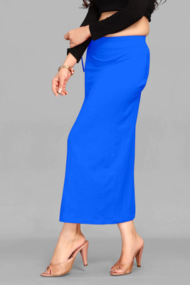 SHAYONAM FFK Royal Blau Skurt S Lycra Blend Petticoat(S)