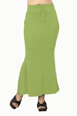 keshav piya fab FAST_Fish_Pista_M_Saree Shapewear shapewear petticoat For saree Lycra Blend Petticoat(M)
