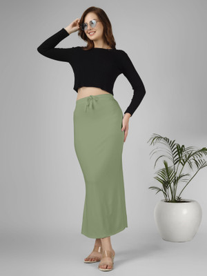NEXSUS APPARELS Saree Shapewear Lycra Blend Petticoat(M)