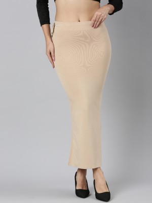 TWIN BIRDS Wheat Grain Straight Fit Saree Skirt Women Shapewear