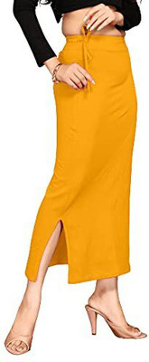 Woo THiNG Side Slite Shapewear Lycra Blend Petticoat(M)