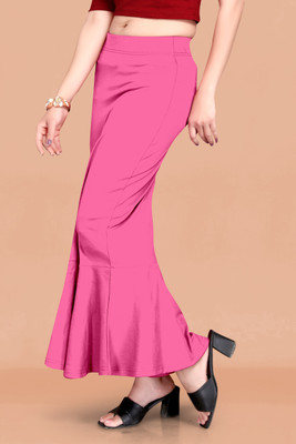 Taytaya 1-TAY_PC_PLEATS_3505_BABY_PINK_B Lycra Blend Petticoat(M)
