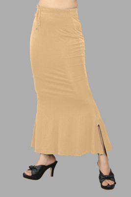 Ozberk Creation INF_Fish_Cream_L_Saree Shapewear shapewear petticoat For Women Lycra Blend Petticoat(L)