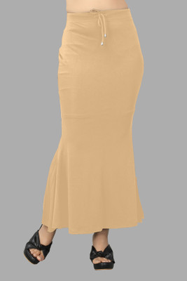 keshav piya fab AC.B._Fish_Cream_S_Saree Shapewear shapewear petticoat For Women Lycra Blend Petticoat(S)