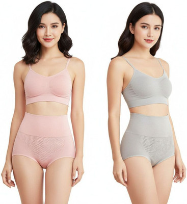 Shubh Creation High Waist Slim Fit Seamless Shapewear for Saree Dress Women Shapewear
