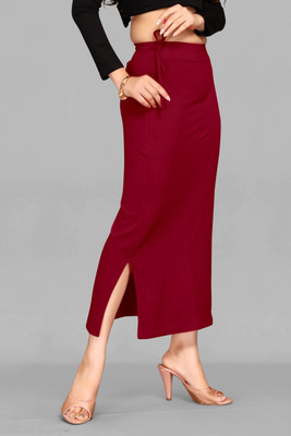 VISISTA 1-HOC_PC_ROPE_3003_MAROON_D Lycra Blend Petticoat(M)
