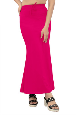 Ozberk Creation ANJ.__Fish_Pink_S_Saree Shapewear shapewear petticoat For women Lycra Blend Petticoat(S)