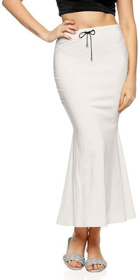 Sundaram Enterprises WHITE,FISHCUT SHAPEWEAR0.6,28.11 Polyester Petticoat(3XL)