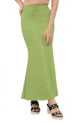 Ozberk Creation ANJ.__Fish_Pista_M_Saree Shapewear shapewear petticoat For saree Lycra Blend Petticoat(M)