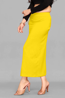house of common FK Yellow Skurt S Lycra Blend Petticoat(S)