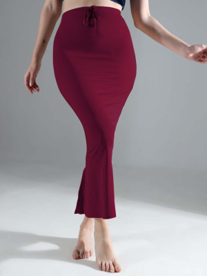 Buscott SAREESHAPEWEAR175MAROON Lycra Blend Petticoat(M)