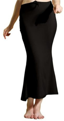 Sundaram Enterprises BLACK,FISHCUT SHAPEWEAR0.2,38.4 Polyester Petticoat(XL)