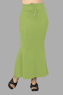 Ozberk Creation INF_Fish_Pista_XXL_Saree Shapewear shapewear petticoat For saree Lycra Blend Petticoat(XXL)