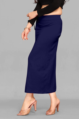 SHAYONAM FFK Navy Blau Skurt S Lycra Blend Petticoat(S)