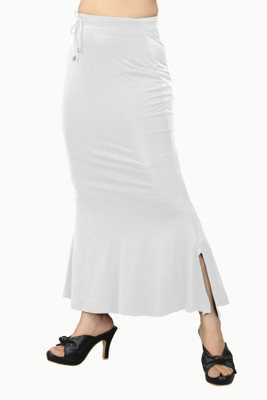 house of common FAST_Fish_White_XL_Saree Shapewear shapewear petticoat For women Lycra Blend Petticoat(XL)