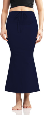 Veehaus Blue saree shapewear for girls and women Lycra Blend Petticoat(S)