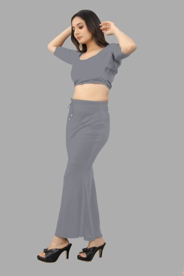 keshav piya fab AC.B._Fish_grey_XXL_Saree Shapewear shapewear petticoat For Women Lycra Blend Petticoat(XXL)