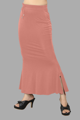 SANDIAM SALES BU.L._Fish_peach_M_Saree Shapewear shapewear petticoat For women Lycra Blend Petticoat(M)