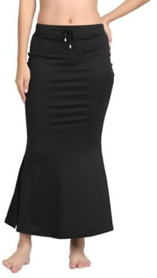 Sundaram Enterprises BLACK,FISHCUT SHAPEWEAR0.2,30.11 Polyester Petticoat(M)