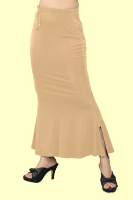 house of common BABY.._Fish_Cream_M_Saree Shapewear shapewear petticoat For Women Lycra Blend Petticoat(M)