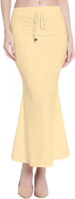 WOMEN MODE FC BEIGE S Lycra Blend Petticoat(L)