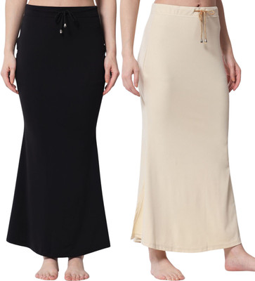 wizulo trendz 103_black-chiku Polyester Petticoat(L)