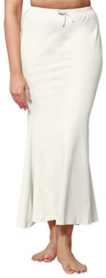 Sundaram Enterprises WHITE,FISHCUT SHAPEWEAR0.6,28.9 Polyester Petticoat(XL)