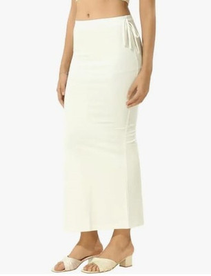 HAMARA NX Cream-M-05 Lycra Blend Petticoat(M)