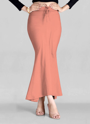 Veehaus Peach_shapwear_Saree petticoat for slim look Lycra Blend Petticoat(3XL)