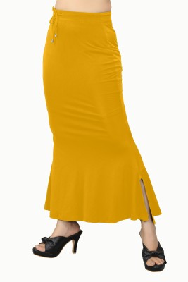 keshav piya fab FAST_Fish_Mustard_L_Saree Shapewear shapewear petticoat For women Lycra Blend Petticoat(L)