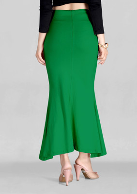 house of common FISH CUT GREEN S 4 Lycra Blend Petticoat(S)