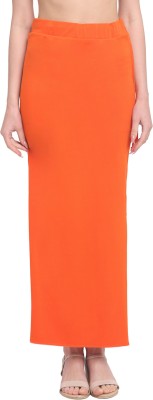 Sugathari SHAPEWEAR ORANGE Lycra Blend Petticoat(M)