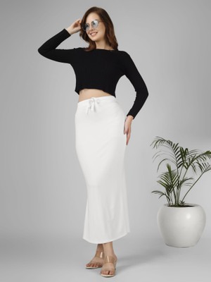 NEXSUS APPARELS WHITE Lycra Blend Petticoat(3XL)