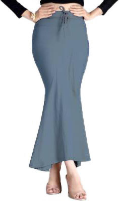 Ozberk Creation AMZX.._Grey _S_ sareeAMZX.. shapewear petticoat Lycra Blend Petticoat(S)