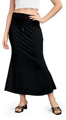 Sundaram Enterprises BLACK,FISHCUT SHAPEWEAR0.2,30.12 Polyester Petticoat(L)